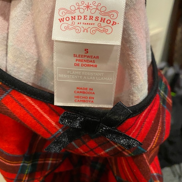 NWOT Girls Christmas Dress - Picture 3 of 3